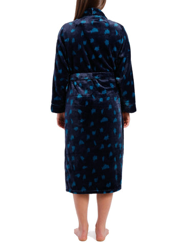 Snow Leopard - Navy/Teal